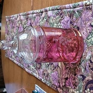 Vintage Cranberry glass